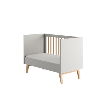 Baby crib 120x60 (Swing Gray collection)